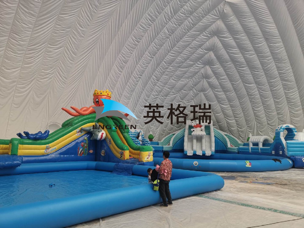 氣膜搭建的室內(nèi)水上樂園，你心動了嗎？