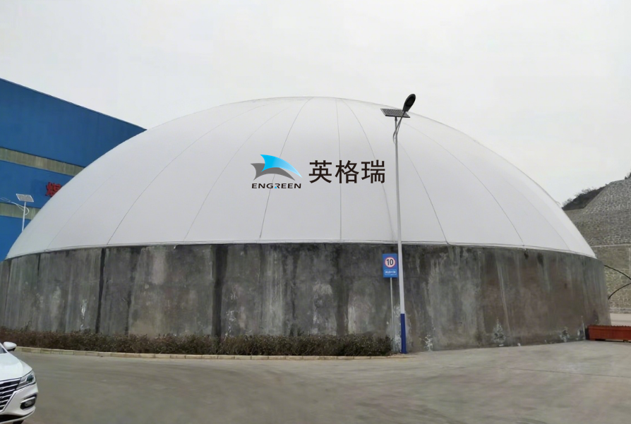 寒冬守護污水池！氣膜防凍保溫膜如何實現(xiàn)“溫暖過冬”？